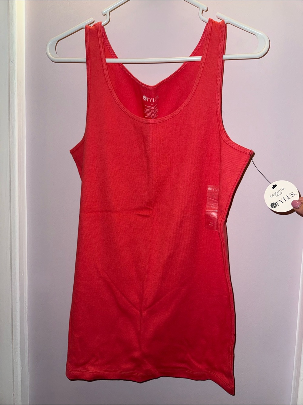 Stylus Women's Coral Tank Top